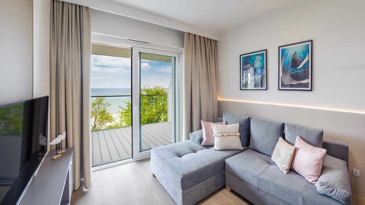 Zachod Slonca Z Widokiem Na Morze 320 -perlowa Przystan-holiday Apartment Sianożęty